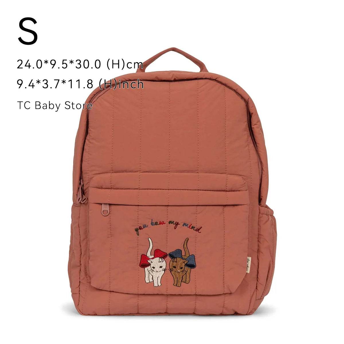 Premium Cotton Kids Backpack Unisex School Bag With Zipper Closure For Boys And Girls Kindergarten Travel - ToylandEU