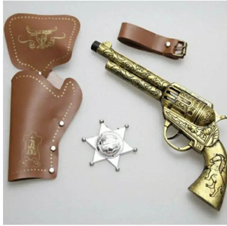 Premium Cowboy Costume Accessories Six Piece Set Halloween - ToylandEU