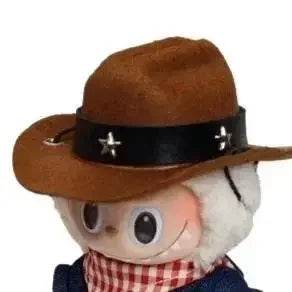 Premium Cowboy Style Doll Clothing Set with Hat and Accessories for 15 to 17cm Labubu Dolls - ToylandEU