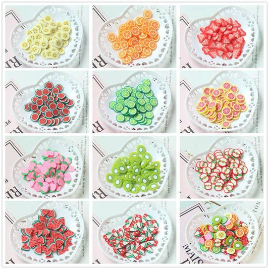 Premium Crystal Fruit Slime Toys Nonstick For Kids Crafting - ToylandEU