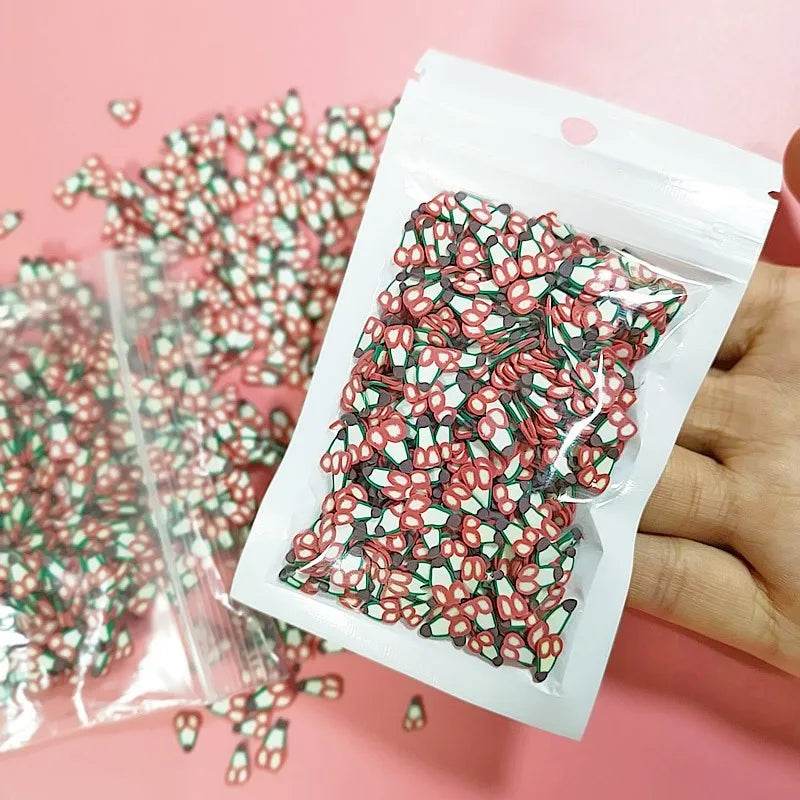 Premium Crystal Fruit Slime Toys Nonstick For Kids Crafting - ToylandEU