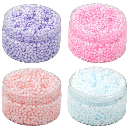 Premium Crystal Slime Kit Crunchy Beads 120ml For Teens - ToylandEU