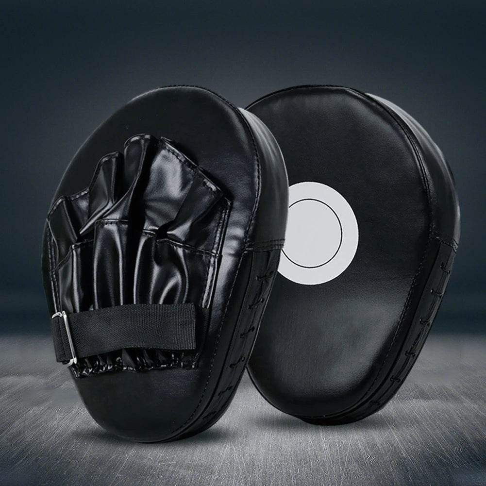 Premium Curved Boxing Hand Target PU Leather Mitts Adults - ToylandEU