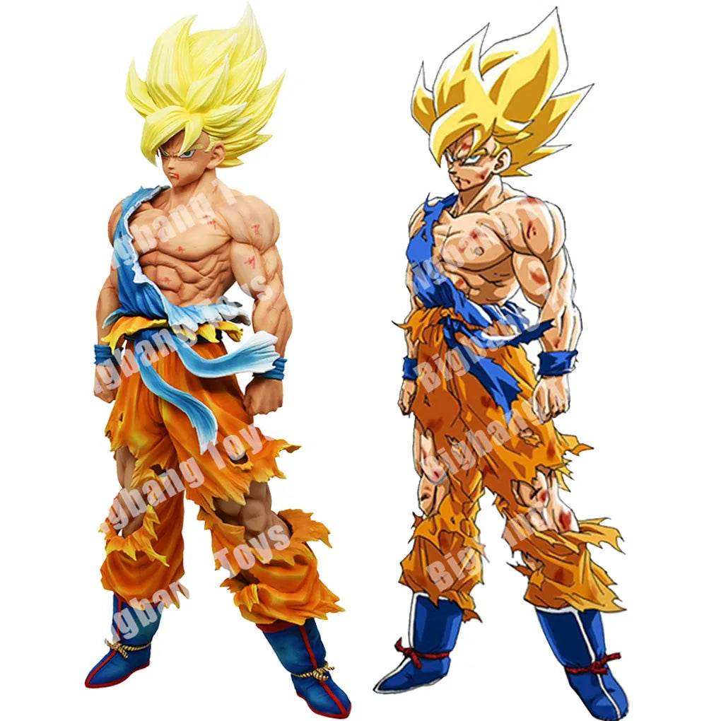 Premium DBZ Figure Goku Super Saiyan 28cm PVC Collectible - ToylandEU