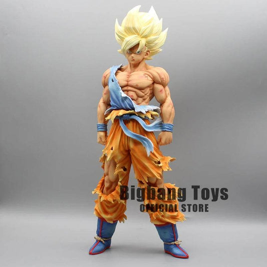 Premium DBZ Figure Goku Super Saiyan 28cm PVC Collectible - ToylandEU