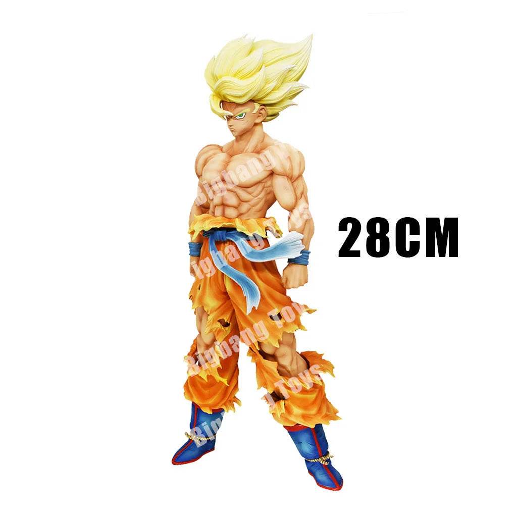 Premium DBZ Figure Goku Super Saiyan 28cm PVC Collectible - ToylandEU