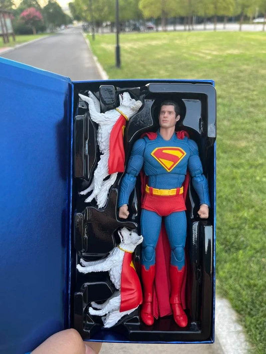 Premium DC Action Figure Movable Joints Superman Gift - ToylandEU