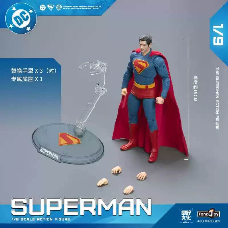 Premium DC Action Figure Movable Joints Superman Gift - ToylandEU