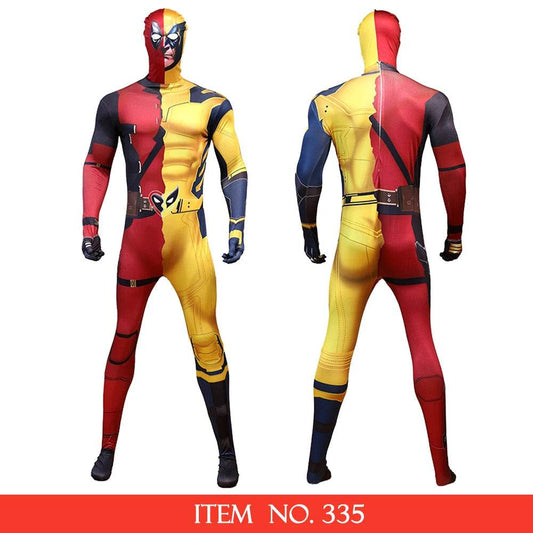Premium Deadpool Costume Jumpsuit For Kids And Adults - ToylandEU