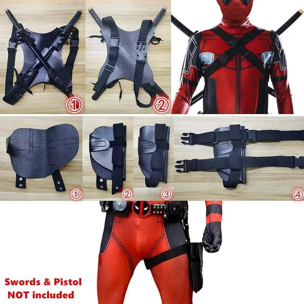  Premium Deadpool Costume Jumpsuit Unisex Toyland EU -  ToylandEU™