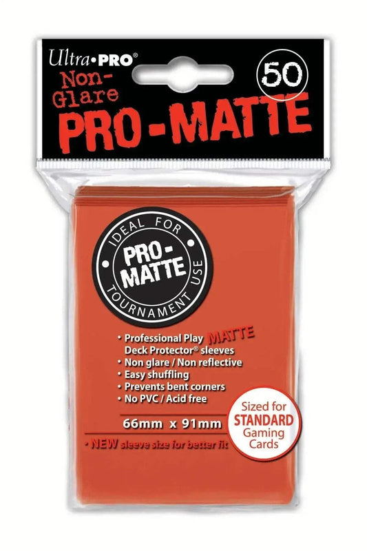  Premium Deck Protectors Pro Matte Peach Pack of Fifty -  ToylandEU™