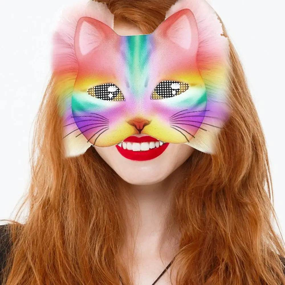 Premium Deluxe Cat Masks Felt Mask Craft Kit For Painting - ToylandEU