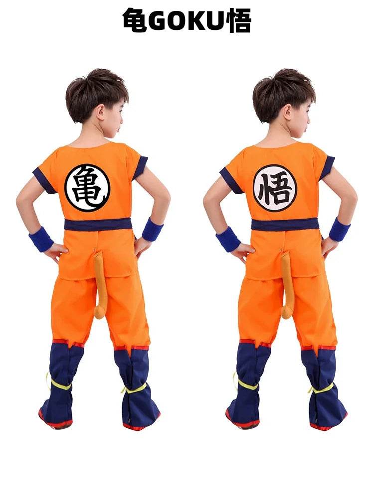 Premium Deluxe Cosplay Costumes Saiyan Outfits For Kids - ToylandEU