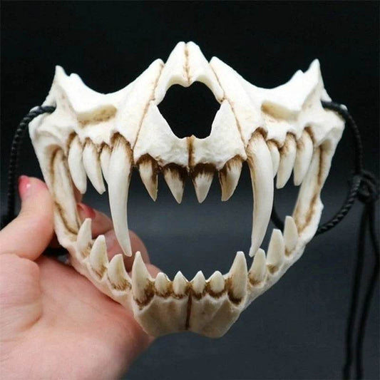 Premium Demon Mask Werewolf Skull Cosplay For Adults - ToylandEU