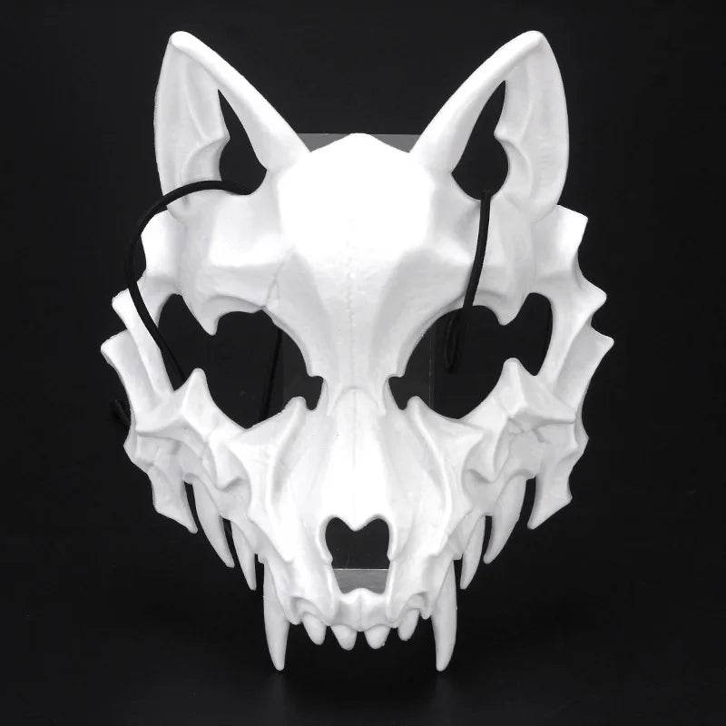 Premium Demon Mask Werewolf Skull Cosplay For Adults - ToylandEU