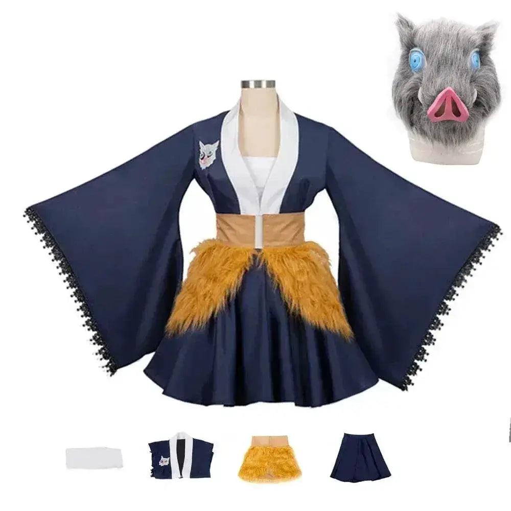  Premium Demon Slayer Cosplay Costume Wig Toyland EU -  ToylandEU™