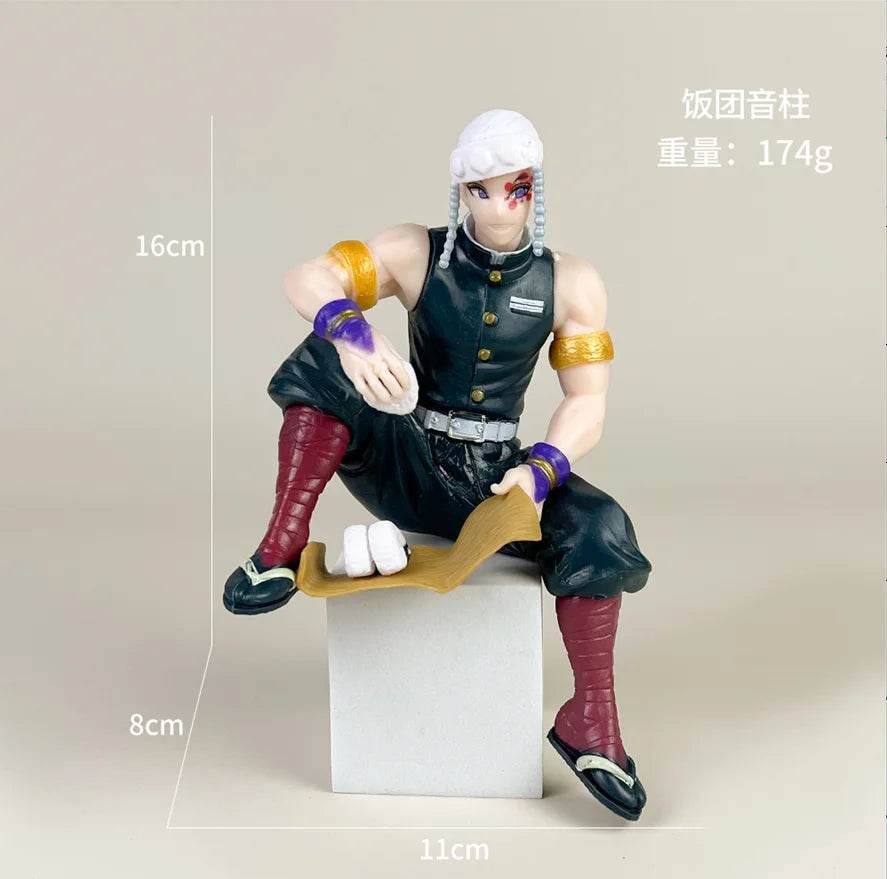 Premium Demon Slayer Figure Sitting Posture For Collectors - ToylandEU