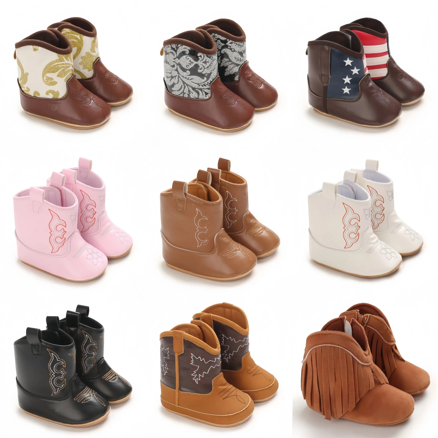 Premium Denim Baby Boots With Anti Slip For Infants 0 To 1 Year - ToylandEU