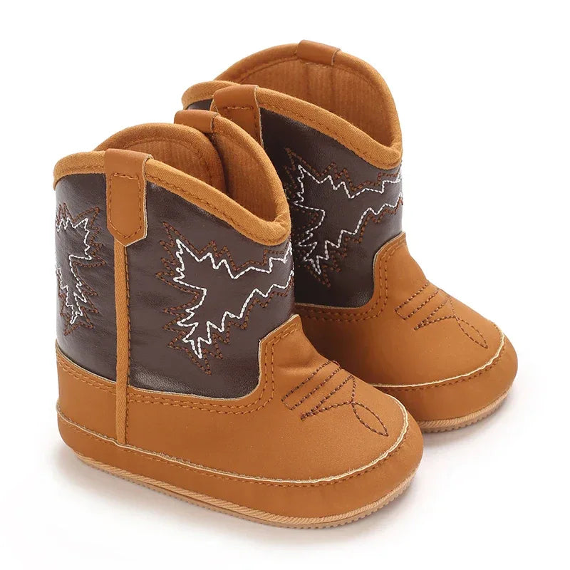 Premium Denim Baby Boots With Anti Slip For Infants 0 To 1 Year - ToylandEU