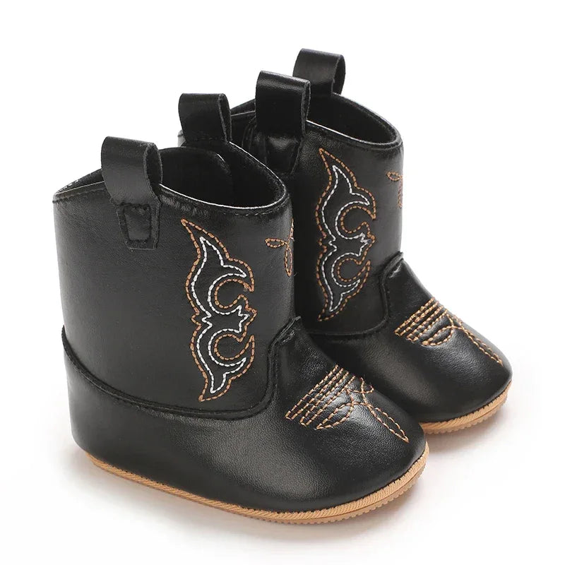 Premium Denim Baby Boots With Anti Slip For Infants 0 To 1 Year - ToylandEU