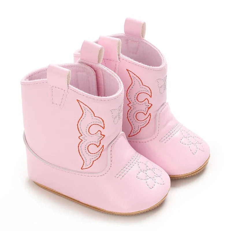 Premium Denim Baby Boots With Anti Slip For Infants 0 To 1 Year - ToylandEU