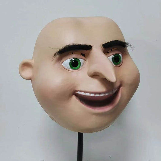 Premium Despicable Gru Mask Full Head Latex For Cosplay - ToylandEU