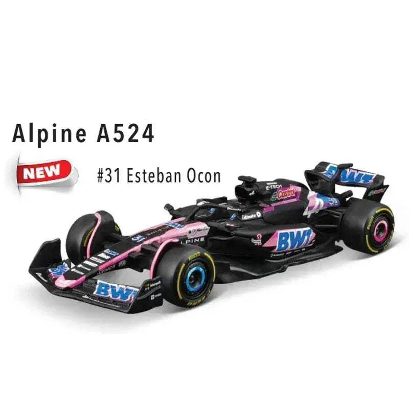Premium Detail Alpine F1 Diecast Car 1 43 Scale Replica - ToylandEU