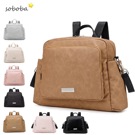 Premium Diaper Backpack Large Capacity Waterproof Multi Functional For New Moms On The Go - ToylandEU
