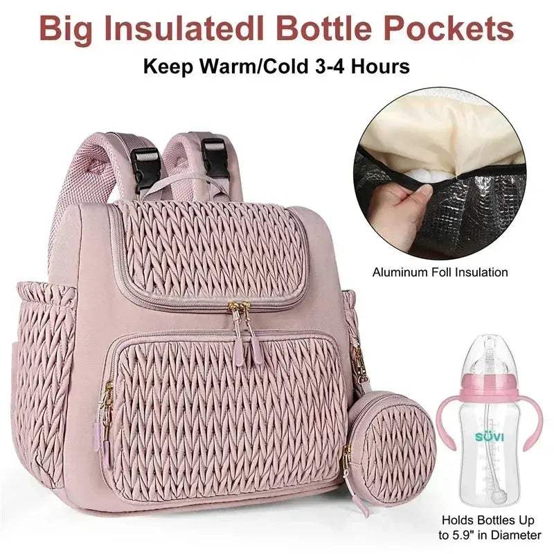 Premium Diaper Backpack With Large Capacity For Busy Moms On The Go - ToylandEU