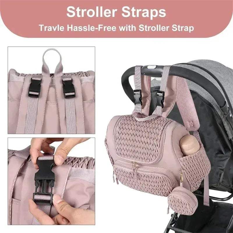 Premium Diaper Backpack With Large Capacity For Busy Moms On The Go - ToylandEU