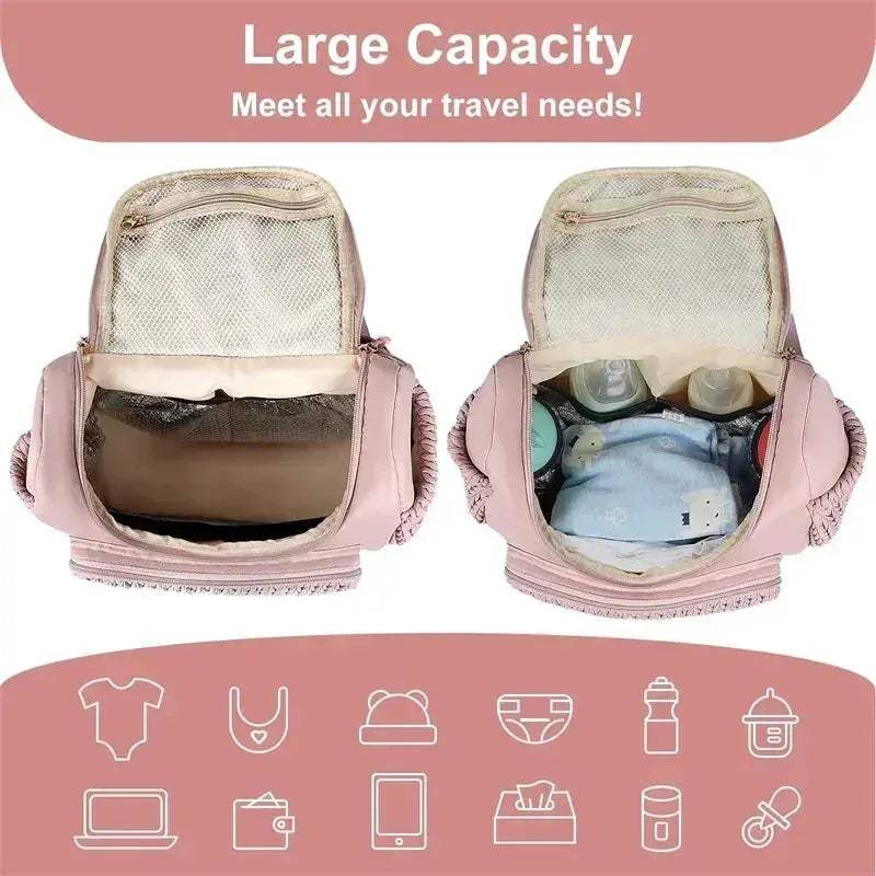 Premium Diaper Backpack With Large Capacity For Busy Moms On The Go - ToylandEU