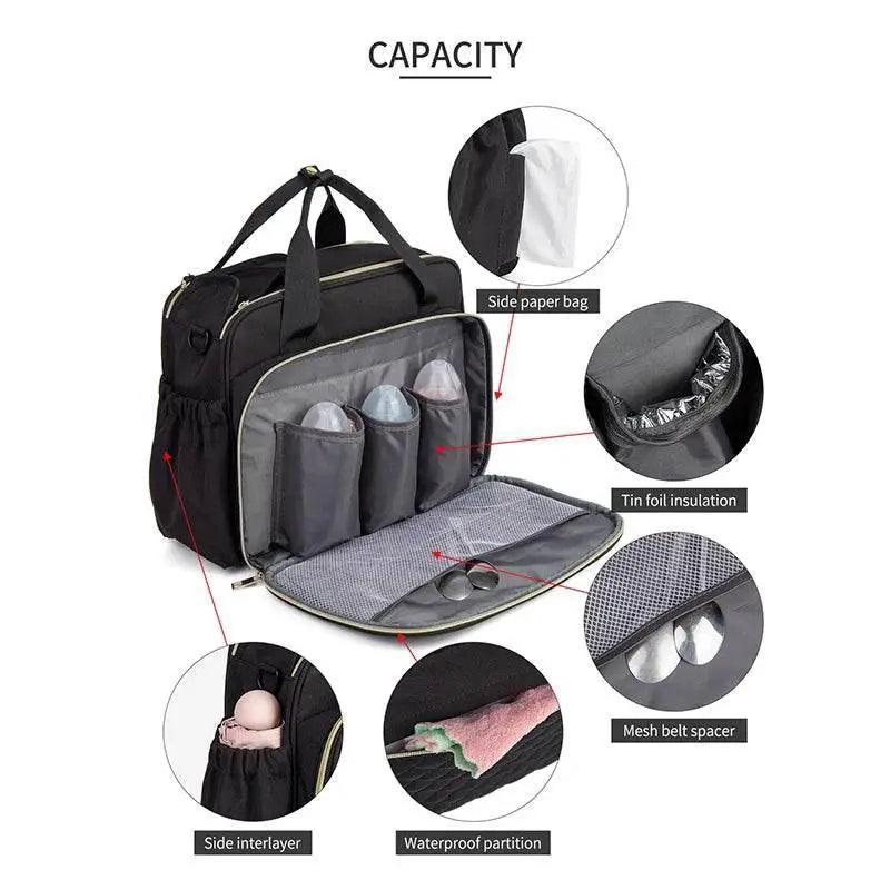  Premium Diaper Bag Large Capacity Organizer Toyland EU -  ToylandEU™