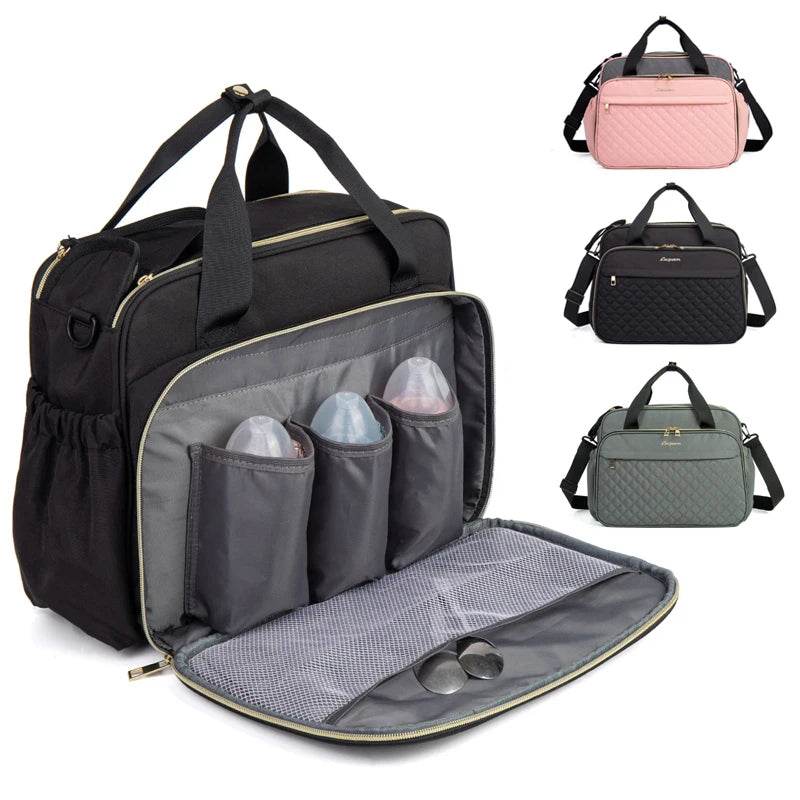 Premium Diaper Bag Large Capacity With Stroller Organizer For Moms On The Go Everyday - ToylandEU