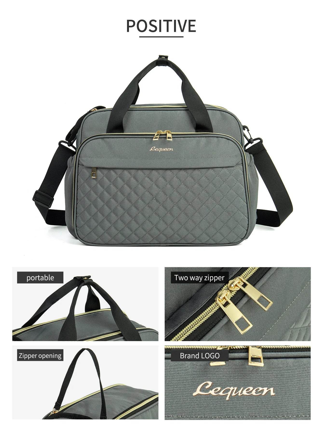 Premium Diaper Bag Large Capacity With Stroller Organizer For Moms On The Go Everyday - ToylandEU