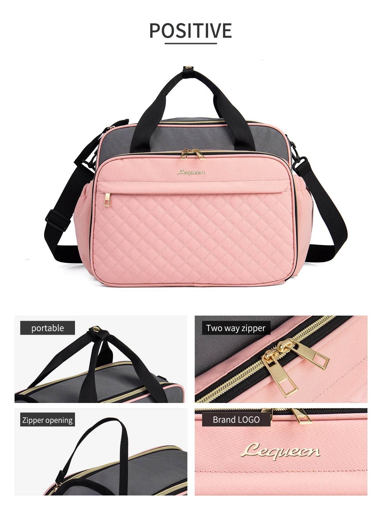 Premium Diaper Bag Large Capacity With Stroller Organizer For Moms On The Go Everyday - ToylandEU