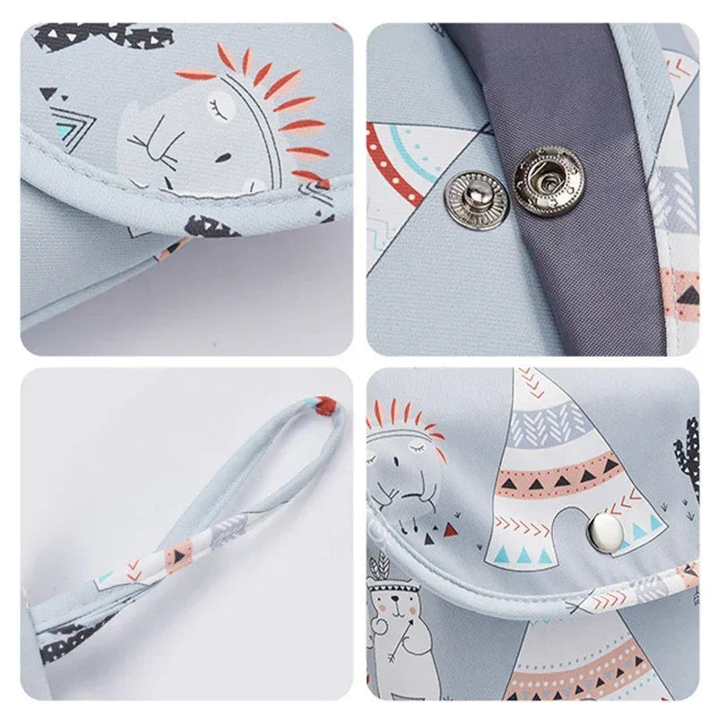 Premium Diaper Bag With Waterproof And Reusable Design For On The Go Moms - ToylandEU