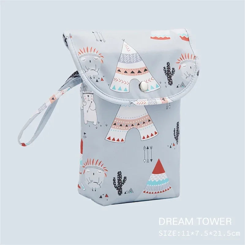 Premium Diaper Bag With Waterproof And Reusable Design For On The Go Moms - ToylandEU