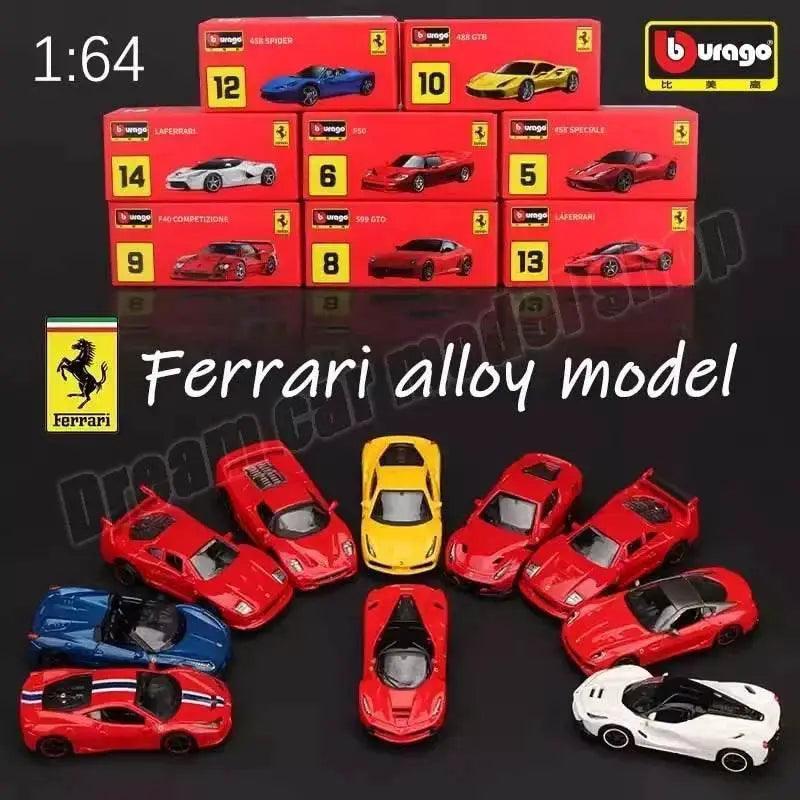  Premium Die-Cast Model Car Collection of Iconic Ferrari Designs -  ToylandEU™