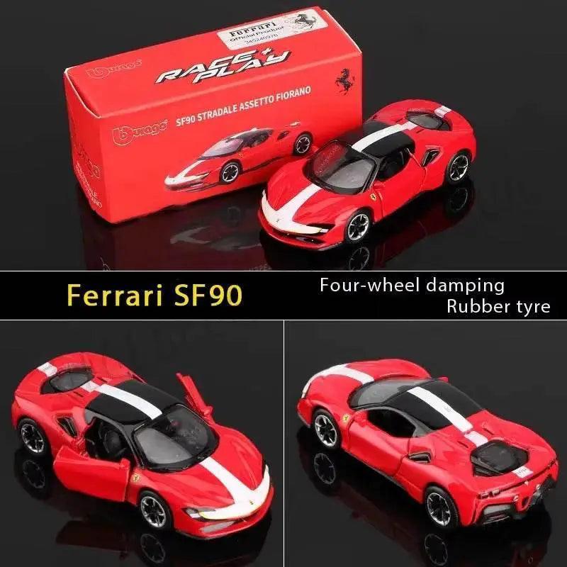  Premium Die-Cast Model Car Collection of Iconic Ferrari Designs -  ToylandEU™