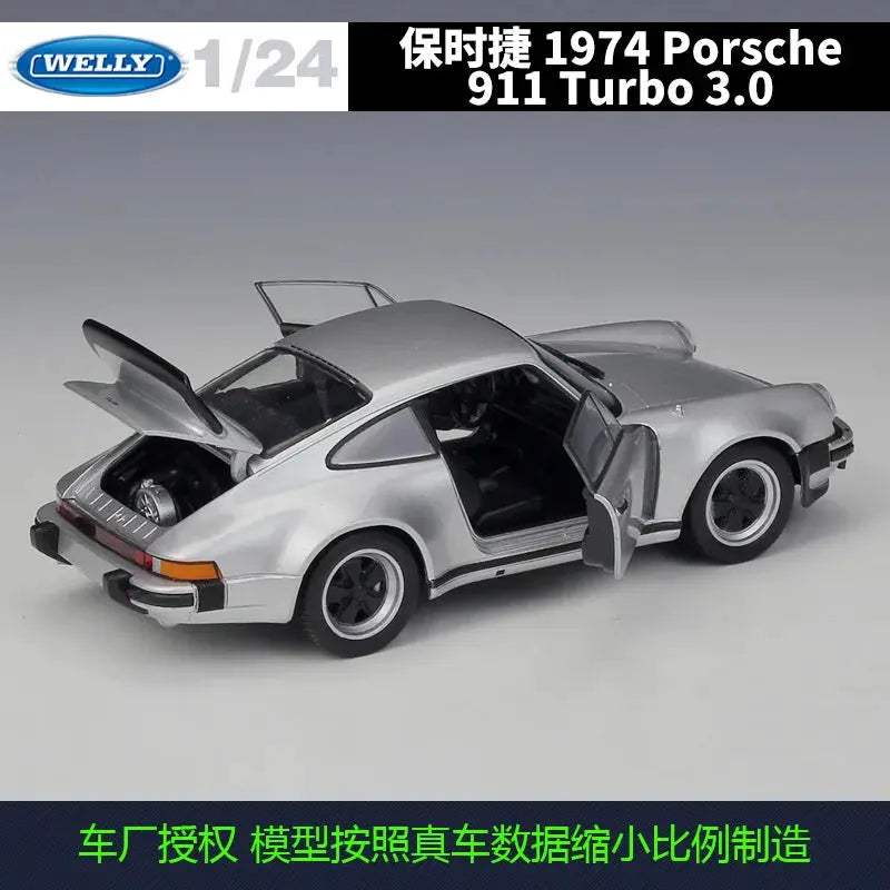  Porsche 911 Die Cast Model Car 1 24 Turbocharged -  ToylandEU™
