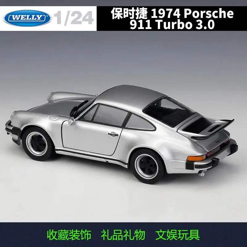  Porsche 911 Die Cast Model Car 1 24 Turbocharged -  ToylandEU™