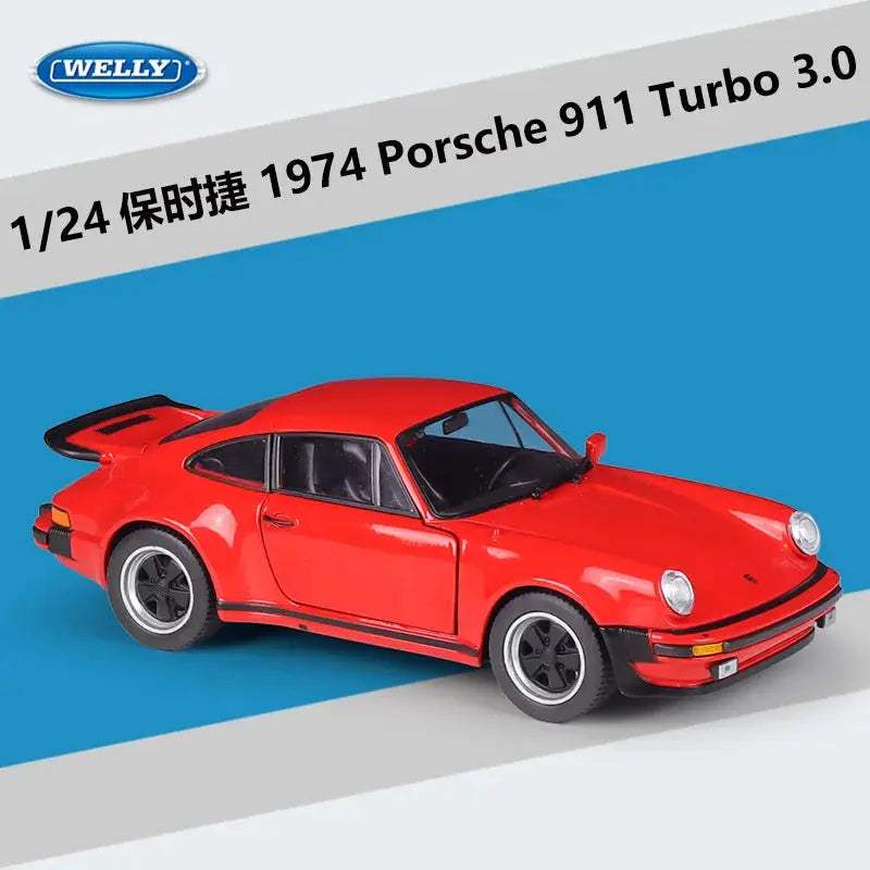  Porsche 911 Die Cast Model Car 1 24 Turbocharged -  ToylandEU™