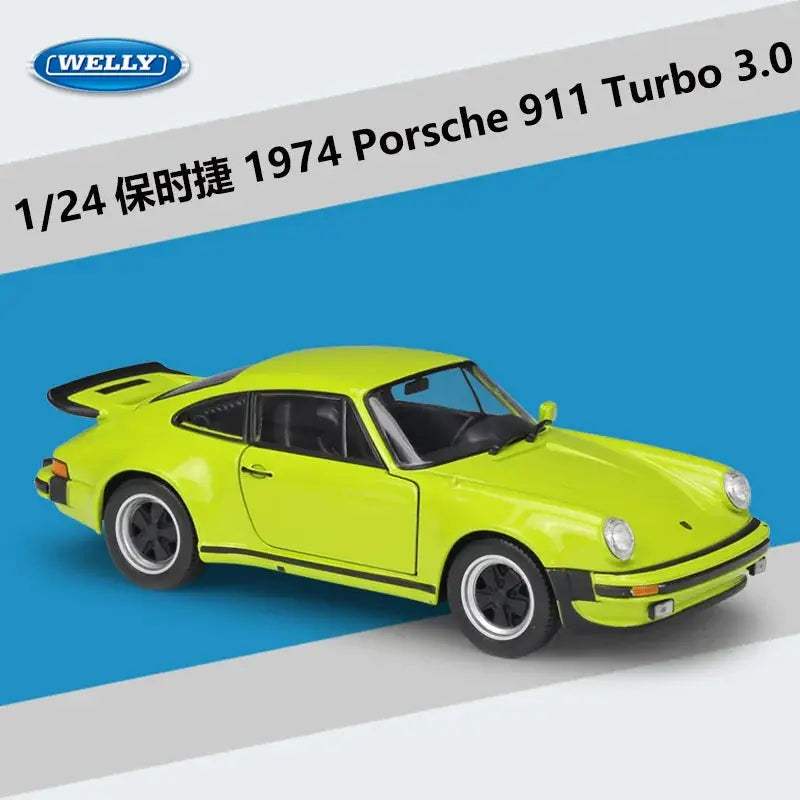  Porsche 911 Die Cast Model Car 1 24 Turbocharged -  ToylandEU™