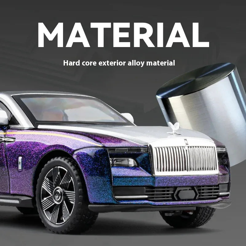 Premium Diecast 1 24 Rolls Royce Spectre Alloy With Sound And Light Collectors - ToylandEU