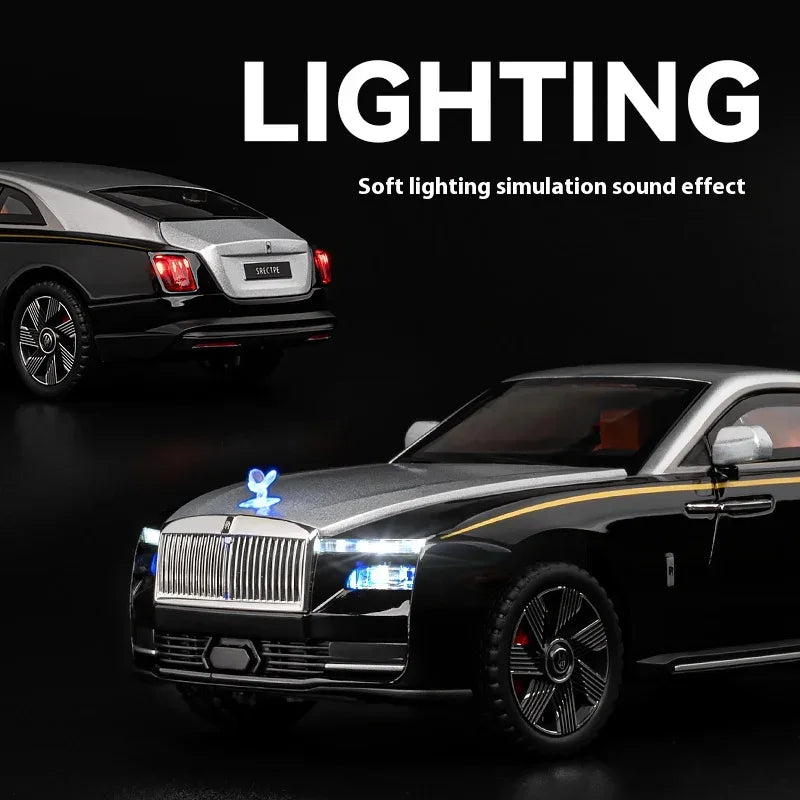 Premium Diecast 1 24 Rolls Royce Spectre Alloy With Sound And Light Collectors - ToylandEU