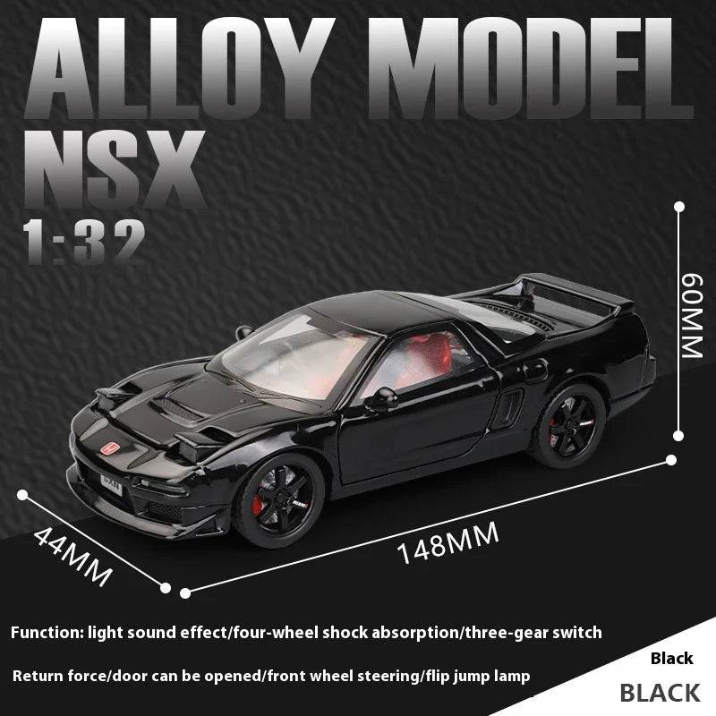 Premium Diecast 1 To 32 NSX Model Car With Sound Light Gift - ToylandEU