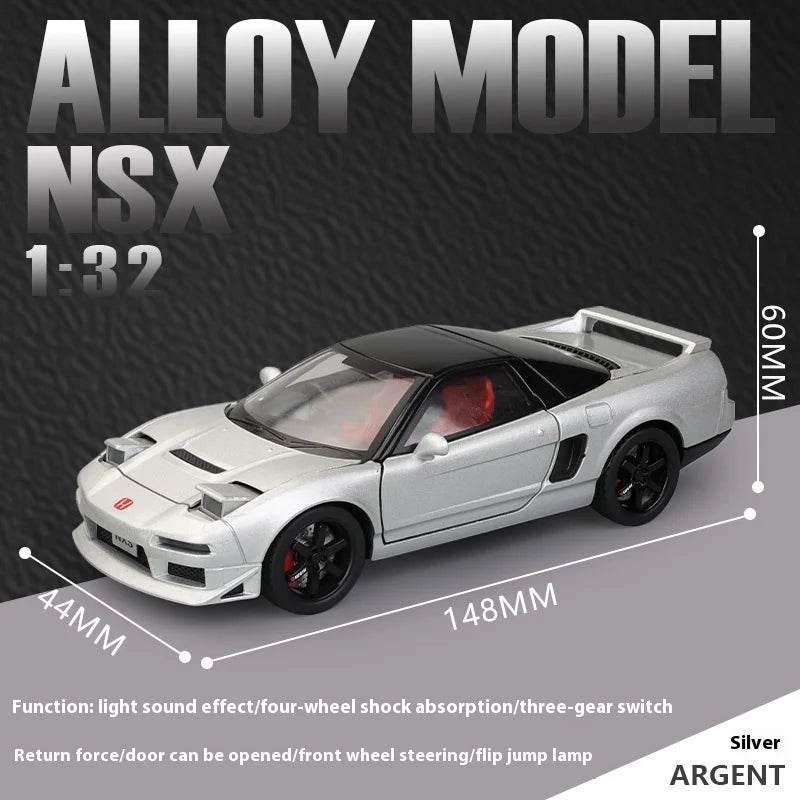 Premium Diecast 1 To 32 NSX Model Car With Sound Light Gift - ToylandEU