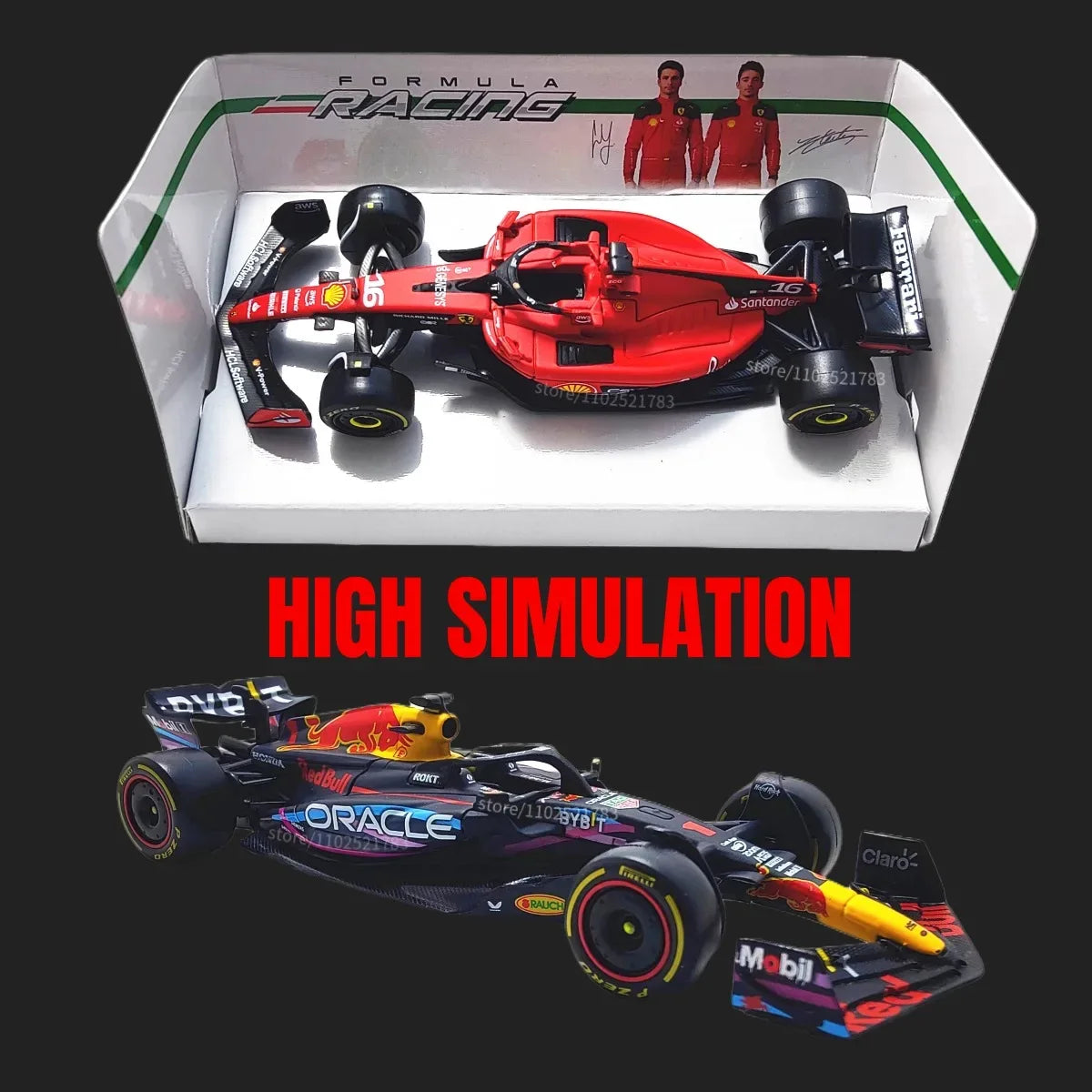 Premium Diecast 1to43 F1 Racing Car Model By Bburago - ToylandEU