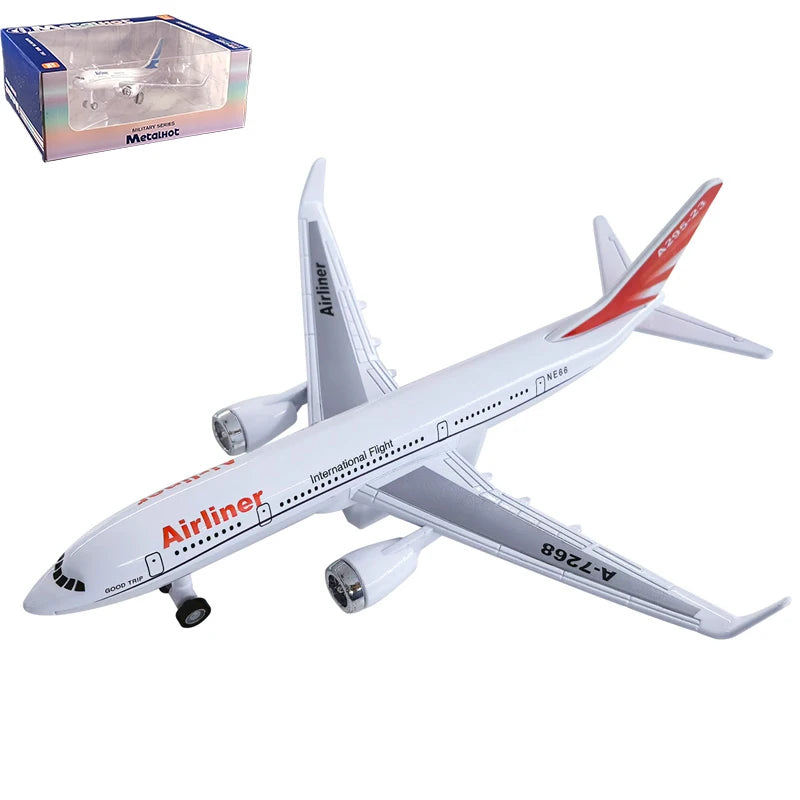 Premium Diecast Aircraft Model Alloy Construction With Sound And Light For Collectors And Hobbyists - ToylandEU