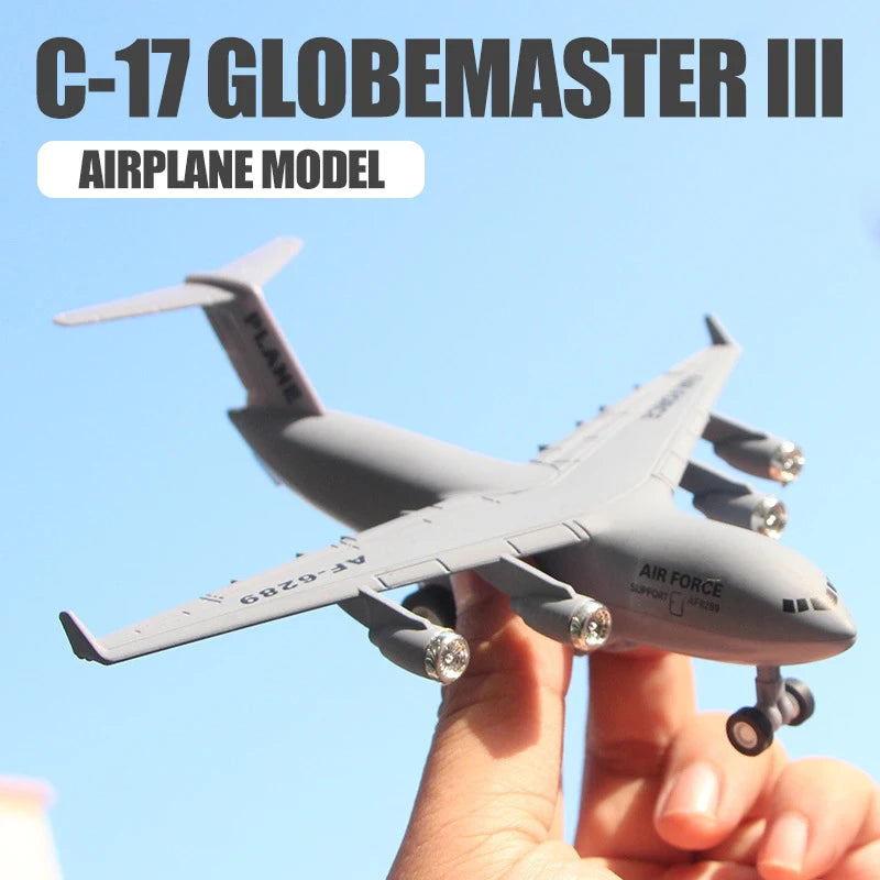 Premium Diecast Aircraft Model One To Five Hundred Scale Metal C17 Globemaster III Gift For Boys - ToylandEU